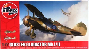 AIRFIX GLOSTER GLADIATOR Mk.I/II Kit de plástico 1:72 #A02052A Nuevo en caja sellada - Imagen 1 de 3