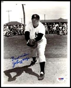 Johnny Mize 8 x 10 Photo Signed Auto PSA/DNA Authenticated Yankees Bes ID:428699 - Picture 1 of 4
