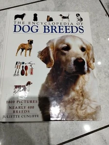 The Encyclopedia of Dog Breeds - Hardcover By Juliette Cunliffe - Great fun book - Picture 1 of 21