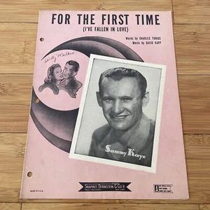 Vintage Sheet Music - For the First Time I've Fallen In Love - 1943 Tobias & Kap - Picture 1 of 6