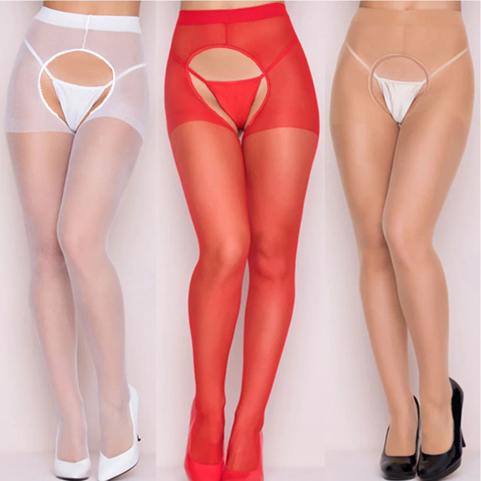 # Sexy Nylon Strumpfhose Dessous Fetisch Strümpfe Stocking vers. Farben - Bild 1 von 4