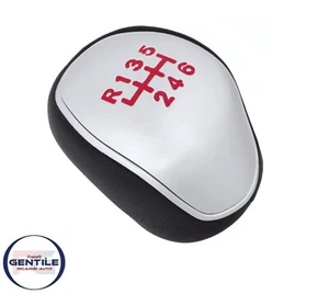 POMELLO LEVA CAMBIO GRIGIO E ROSSO 6 MARCE PER FORD FOCUS ST III DAL 2012 - Bild 1 von 4