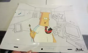 DILBERT Original Production Cels Original Background Studio Seal Animation Art - Bild 1 von 8