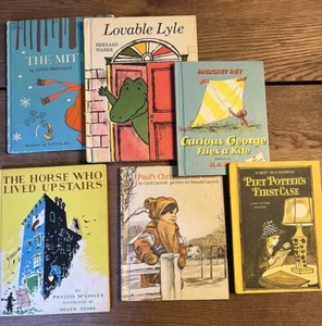 Lot of 6 Vintage Weekly Reader Children's Books Hardcovers - Picture 1 of 15