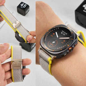 Nylon Travel Trail Loop Watch Band For Samsung Galaxy Watch Ultra 47mm Strap - Zdjęcie 1 z 16