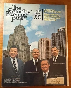 5. Oktober 1968 Ausgabe der Saturday Evening Post Autoindustrie Ford GM - Bild 1 von 4