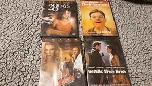 (4) DVD's -LA Confidential/28 Days/Walk the Line/The Informant- 3 New and 1 Used - Picture 1 of 3