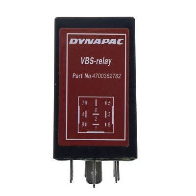 9 Pins Roller Grader VBS Relay 4700382782 For Dynapac 382782 CC422 CC522 CC622 - Image 1 of 4