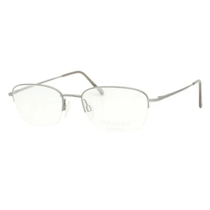 Aristar By Charmant 6729 C005 Semi Matte Silver Gray Men's Eyeglasses 52-18-140 - Picture 1 of 3
