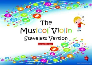 The Musicol Violin - Staveless version - a beginner tutor book for violin. - Picture 1 of 9
