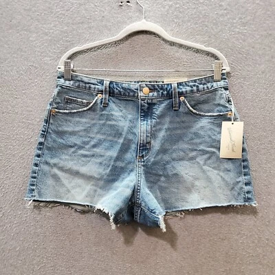 Pantalones Cortos Universal Thread Mujer 12/31R Azul Jean Bolsillos Corte Entrepierna 3" Nuevos con Etiquetas Foto 1 de 4