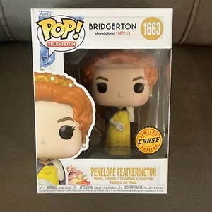 Funko Pop! Vinile: Bridgerton - Penelope Featherington CHASE #1663 + protezione - Foto 1 di 7