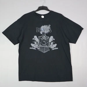 Anvil Mens T-Shirt The Dear & Departed Size XL Black Short Sleeve Round Neck - Picture 1 of 8