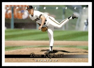 1993 Upper Deck #579 Dave Righetti San Francisco Giants - Picture 1 of 2