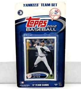 MLB Topps 2012 New York Yankees Team Card Set - Factory Sealed 17 Cards - NEW! - Picture 1 of 4
