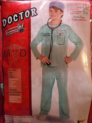 Disfraz de Doctor Halloween para niño talla 4-6  Foto 1 de 4