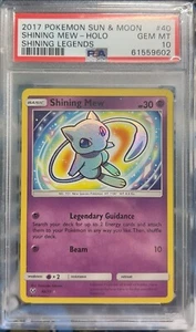 Pokemon Shining Legends Shining Mew 40/73 PSA 10 - Imagen 1 de 1