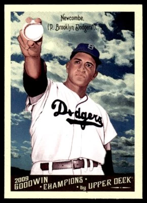 2009 Upper Deck Goodwin Champions Don Newcombe Los Angeles Dodgers #208 NM SSP - Image 1 of 2