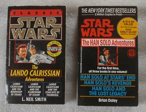HANS SOLO LANDO CALRISSIAN ADVENTURES Star Wars 2 pbs - Picture 1 of 3
