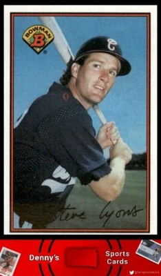 1989 Bowman #63 Steve Lyons Chicago White Sox Baseball Card - Image 1 of 2