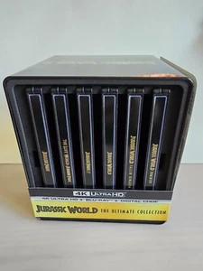 Jurassic World: The Ultimate Collection SteelBook 4K Ultra HD + Blu-Ray Disc Dig - Picture 1 of 24