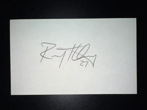Rocky Cherry, CUBS (2007 Debut) SIGNIERTE 3x5 Karteikarte (HS) - Bild 1 von 1