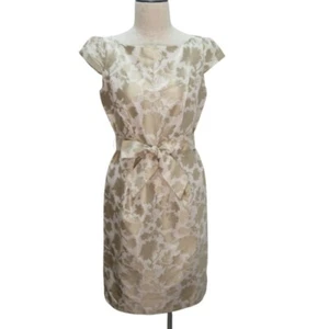 Vestido ANAYI, estampado integral, cinta, hasta la rodilla, 38 M, enviado desde Japón - Imagen 1 de 4