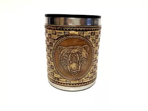 Thermobecher Isobecher Becher Trink Becher Kaffeebecher "Der Herr der Taiga" - Bild 1 von 7