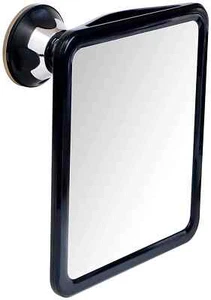 Fogless Shaving Shower Mirror Upgraded Suction Anti Fog Large 8" X 7" FREESHIP - Picture 1 of 4