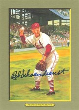 Red Schoendienst Perez-Steele Great Moments Autograph PSA/DNA AL56245