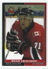 2007-08 Odessa Jackalopes (CHL) Brian Swiniarski