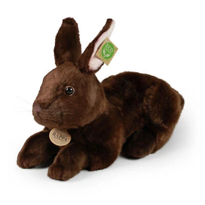 Hase braun Osterhase Kaninchen Plüschtier Stofftier Plüsch Kuscheltier Rappa - Bild 1 von 4