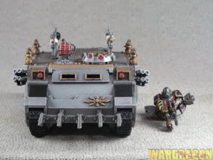 25mm Warhammer 40K WDS painted Chaos Space Marines Razorback b6 - Picture 1 of 7