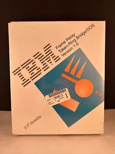 IBM Frame Relay Token-Ring Bridge/DOS Version 1.0 - NEW FACTORY SEALED - Picture 1 of 5