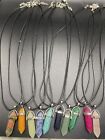 Ten Pack Crystal Necklaces 