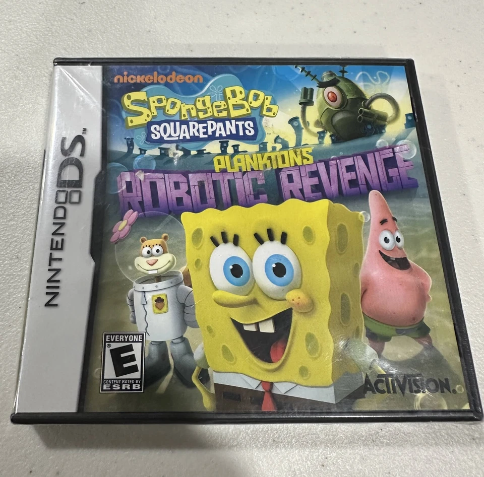 SpongeBob SquarePants: Plankton's Robotic Revenge - Nintendo DS - Brand New - Image 1 of 4