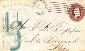 1886, Publicidad: Dalton & Ingersoll, Ver Observación (26400) - Imagen 1 de 1