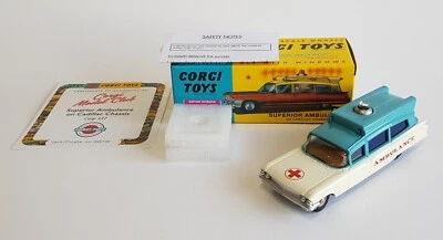 Corgi Model Club 437, Superior Ambulance on Cadillac Chassis Mint Condition - Image 1 of 4