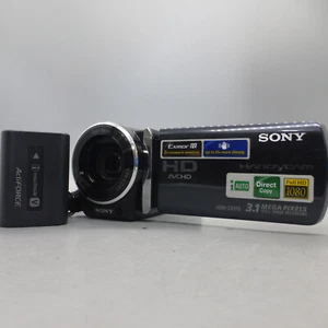 Sony Handycam HDR-CX115E Handheld High Definition Camcorder Black Tested - Picture 1 of 8