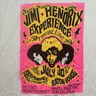 The Jimi Hendrix Experience T Shirt Vintage Style Concert tour Poster