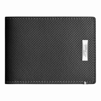 S.T. Dupont Defi 8 Credit Card Wallet, Perforated Leather, 170402, New In Box - image 1 of 4