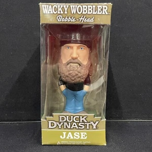 Funko Duck Dynasty Jase Robertson Wackelkopffigur verrückter Wobbler beschädigte Box - Bild 1 von 8
