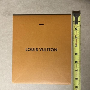 LOUIS VUITTON Authentic Paper Gift Bag- 8.5” X 7.5” X 3” - Picture 1 of 3