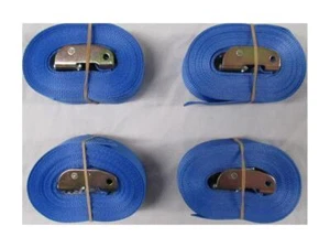 Cambuckle Tie Down Straps 35MM 800KG 8M x4 (Lashing Strap Secure Hold Cam) - Picture 1 of 1