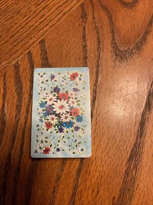 New Vintage Trump Playing Cards Sealed Deck Made USA Flowers - Picture 1 of 3