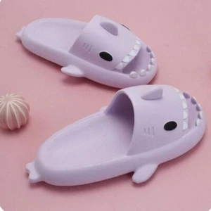 Chanclas Tiburón Baño Toboganes Familia Hogar Exterior Zapatos Divertidos Sandalia - Imagen 1 de 96