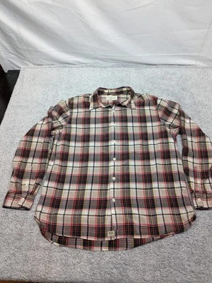 Camisa Ralph Lauren Vintage Denim & Supply Para Hombre XL Roja Gris Amarilla Cuadros Clásica Foto 1 de 4