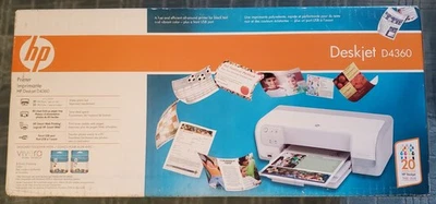 HP Deskjet D4360 Inkjet Printer BRAND NEW - Image 1 of 2