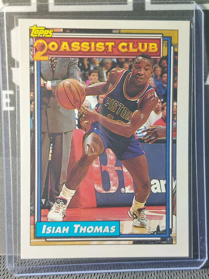 Isiah Thomas 1992 Topps 20 Assist Club #219 Foto 1 de 1