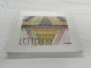 Lettering A Guide For Teachers John W Cataldo 1974 HC/DJ Calligraphy Design MCM - Picture 1 of 3